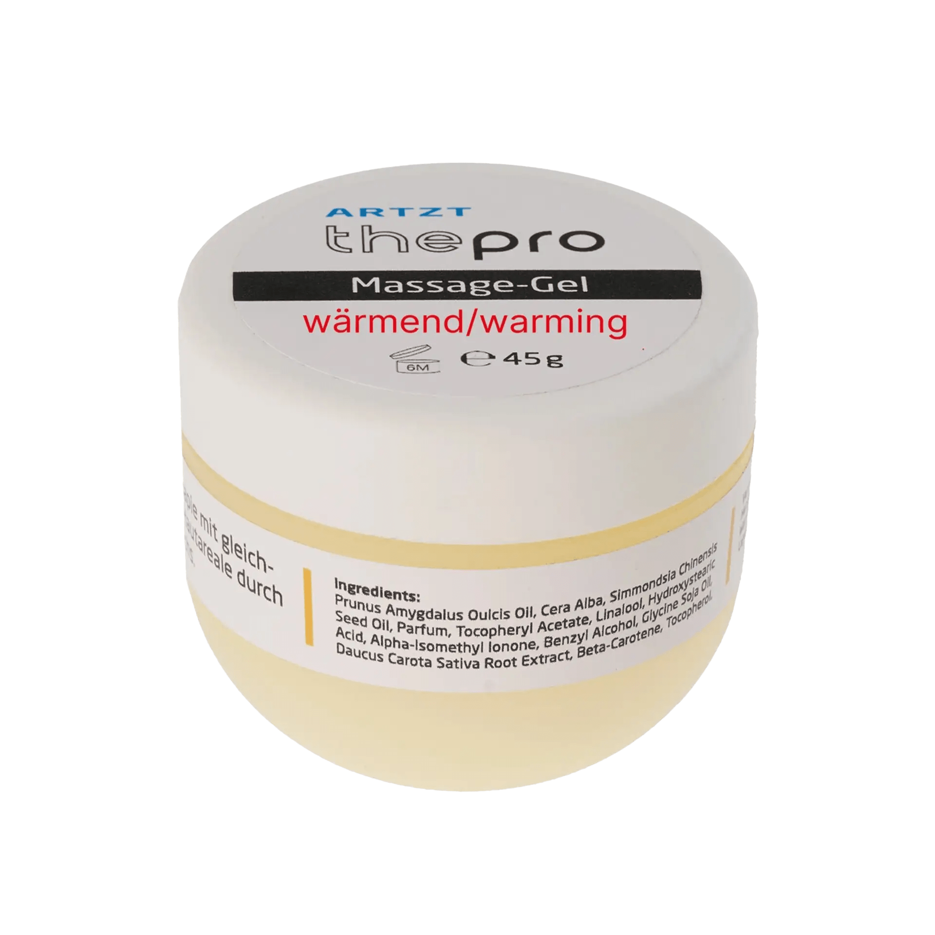 ARTZT thepro Faszienwachs wärmend Honig Massage Gel 45 g