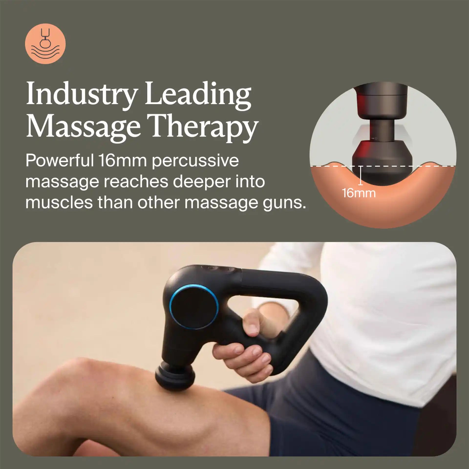 Therabody Theragun Prime Plus Massagepistole Wärme