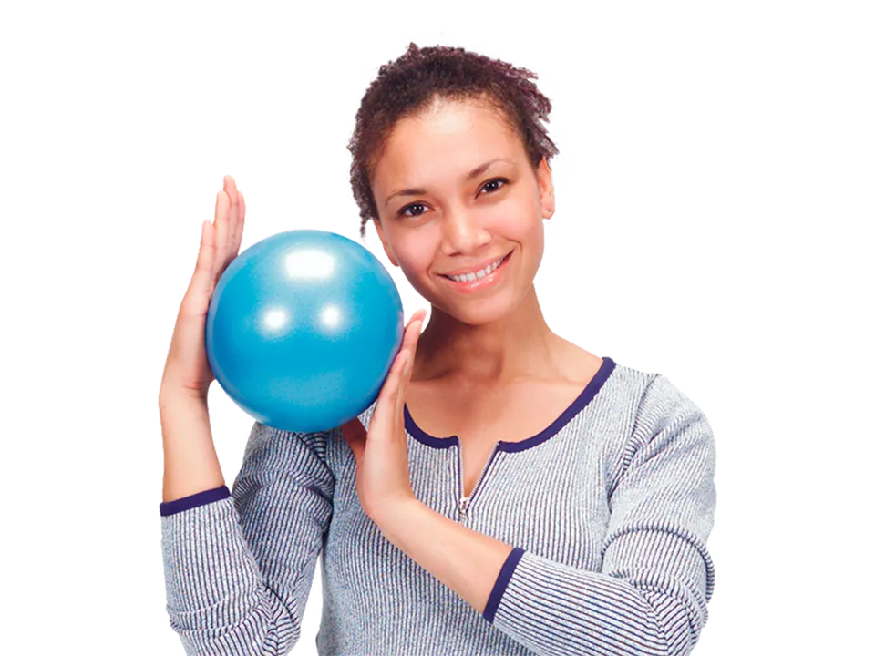 Pezzi Fitness Over Ki Pilatesball klein weich