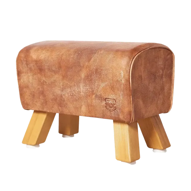 ARTZT Vintage Series Sprungpferd Sitzhocker Leder 85 cm