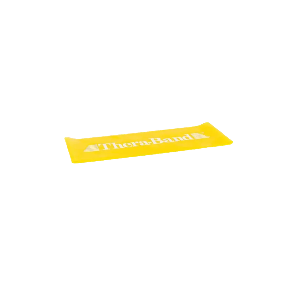 ARTZT TheraBand Loop Ø13 cm Fitnessband Latex Gelb