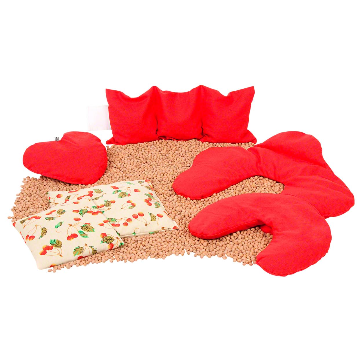Sport-Tec Wellness Kirschkernherz Wärmekissen 0,4 kg 23x20