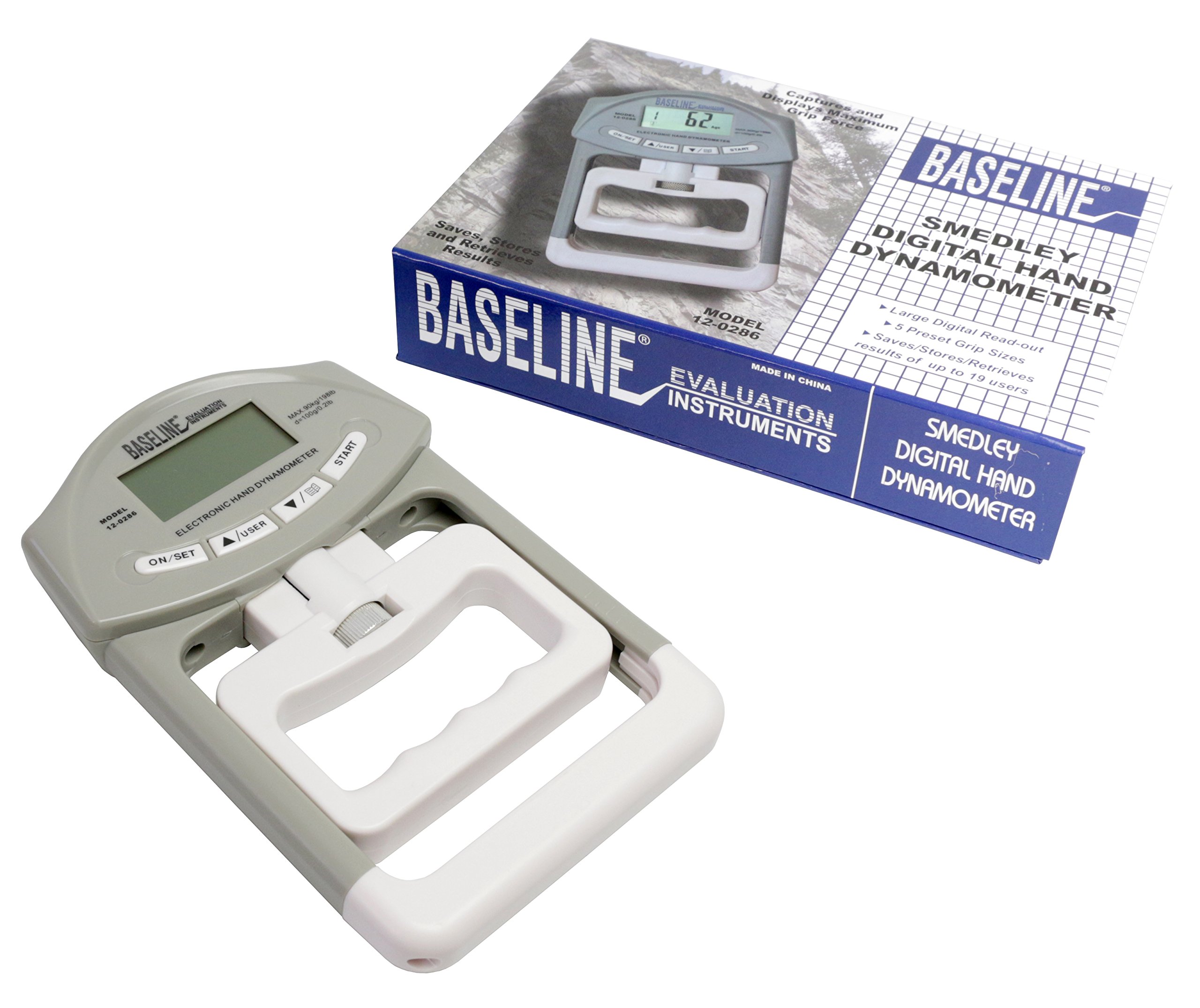 CanDo Baseline Smedley Handdynamometer Griffkraftmesser 90 kg