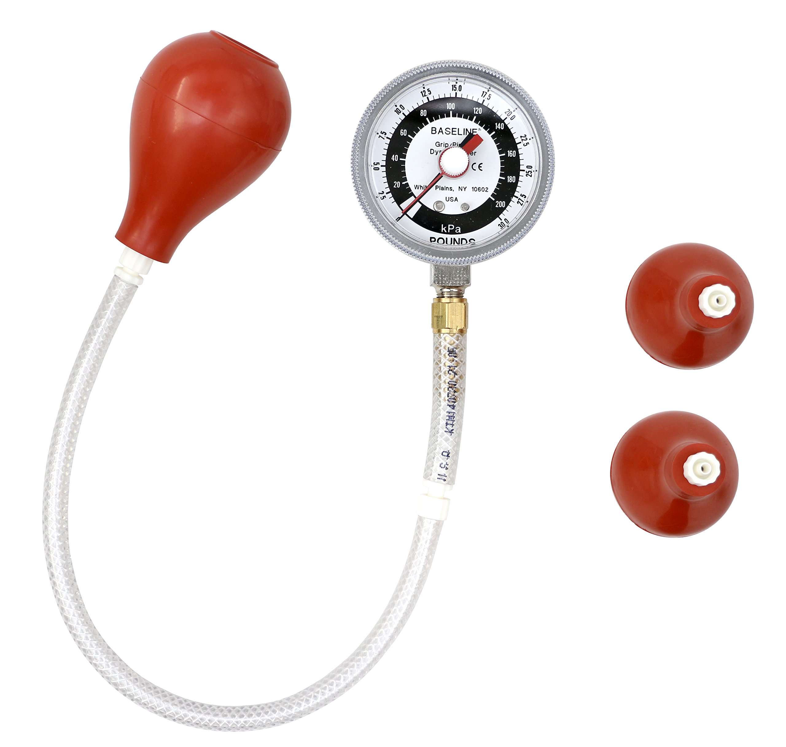 Baseline Blasebalg-Dynamometer Kombo Quetschmessgerät PSI